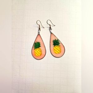 Pineapple earrings